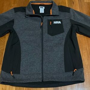 Men's Gray and Black Jacket